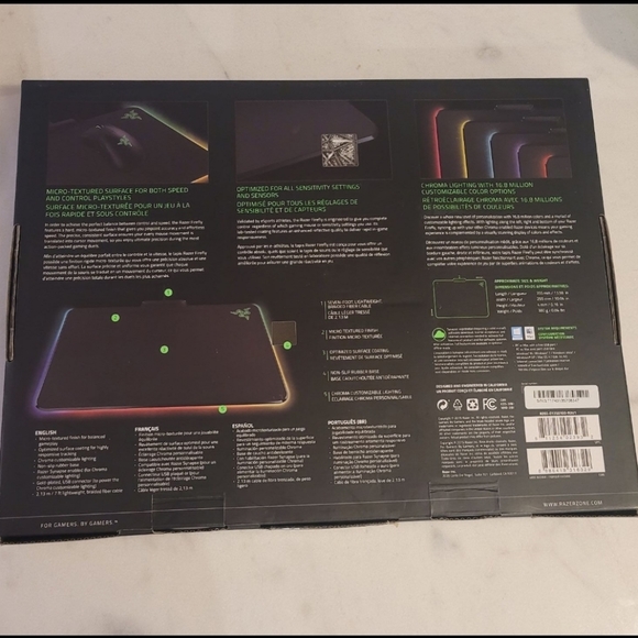Razer Firefly Hard Mouse Pad - Picture 2 of 8